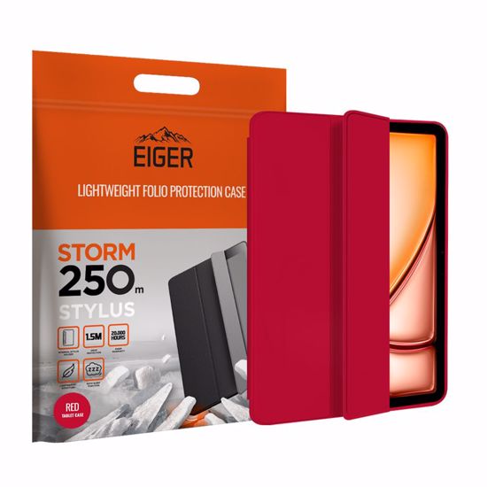 Picture of Eiger Eiger Storm 250m Stylus for Apple iPad Air 13 (2025)/(2024)/ for Apple iPad Pro 12.9 (2022)/(2021) in Red